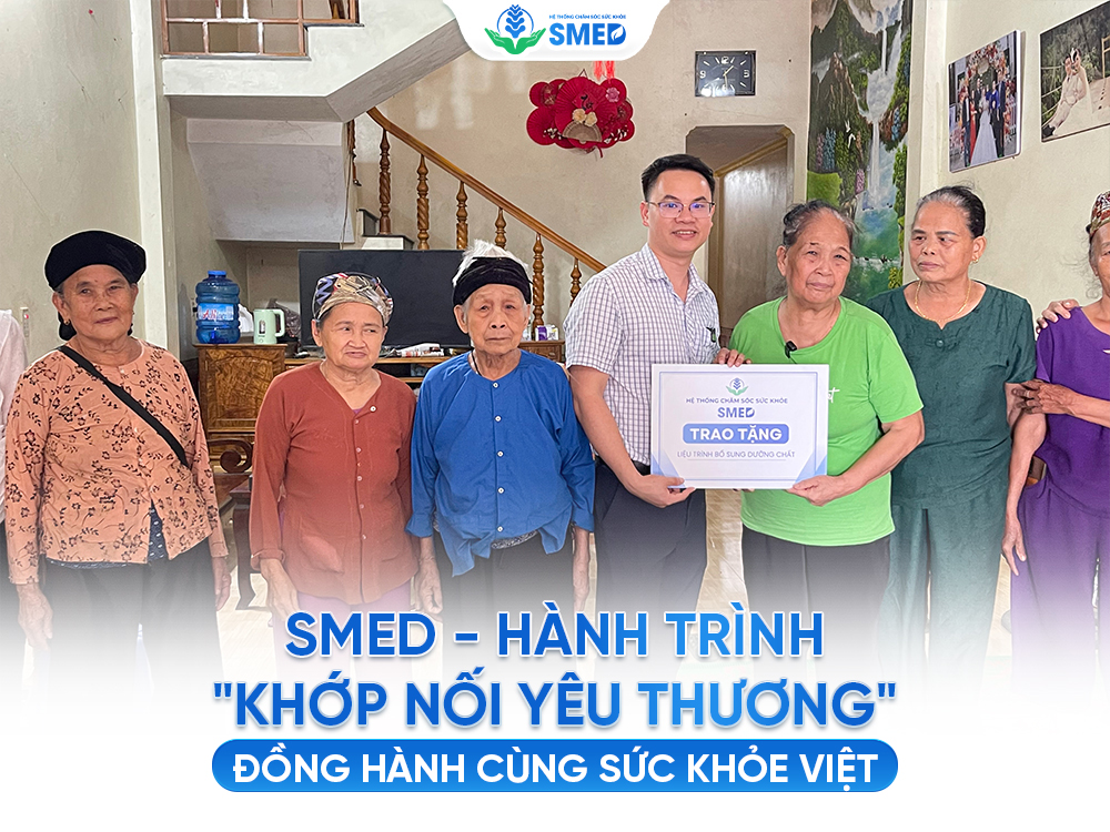 Bác sĩ SMED và các bệnh nhân trong hành trình "Khớp nối yêu thương"