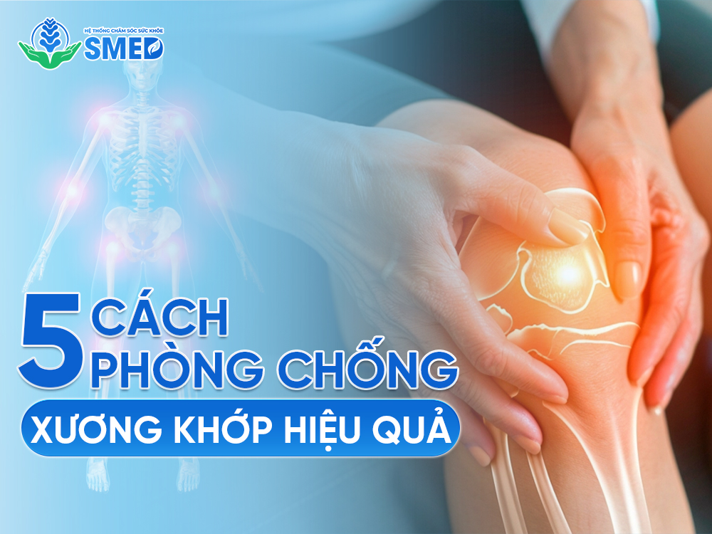 5 cách phòng chống xương khớp hiệu quả 