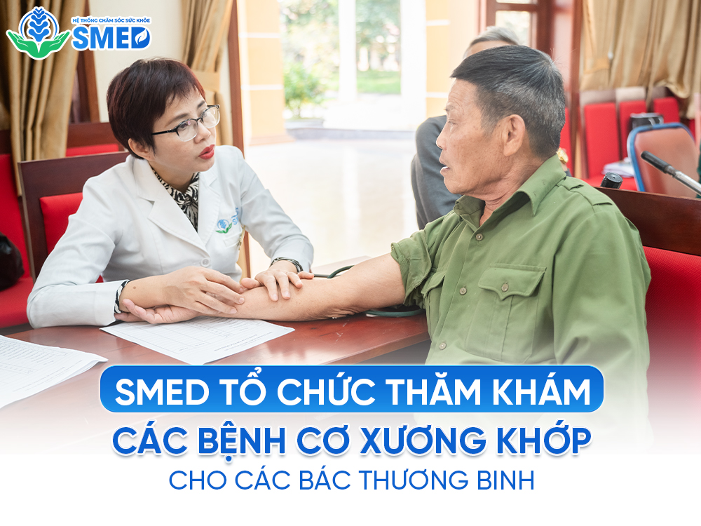 SMED thăm khám miễn phí cho các bác bệnh binh tại Duy Tiên - tri ân ngày 22/12