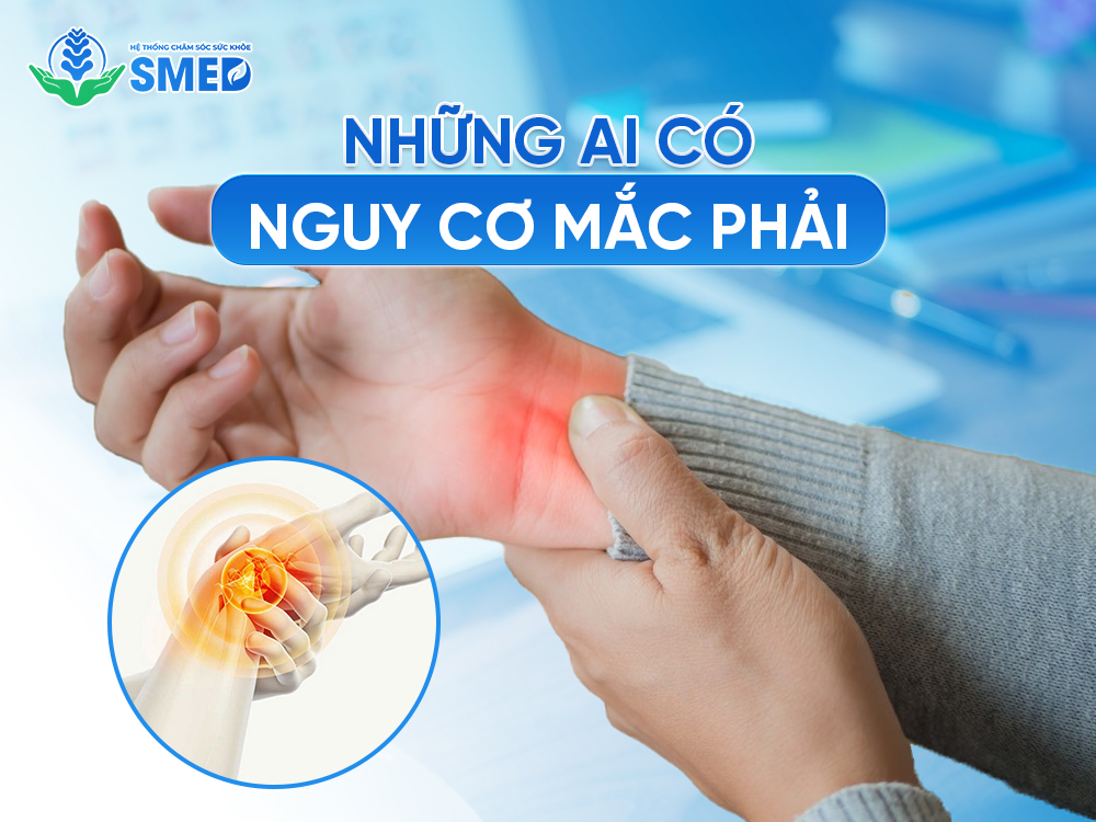 Các đối tượng dễ mắc hội chứng ống cổ tay 