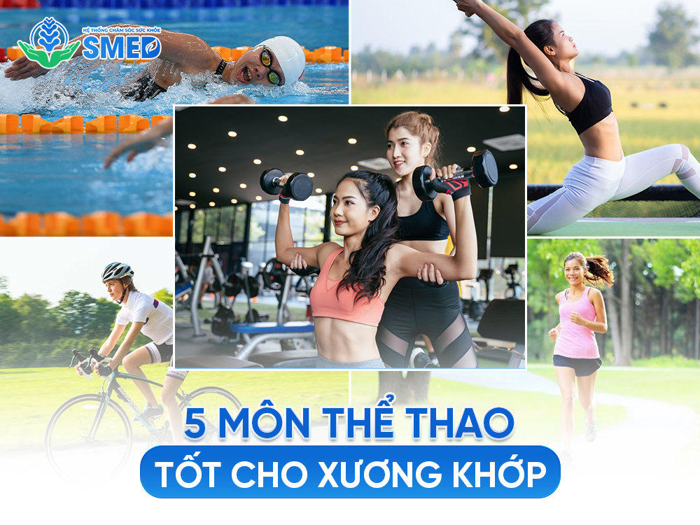 5 môn thể thao tốt cho xương khớp bạn nên tập 
