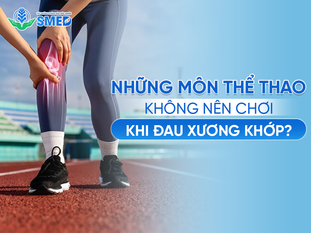 Những môn thể thao không nên chơi khi bị đau xương khớp 
