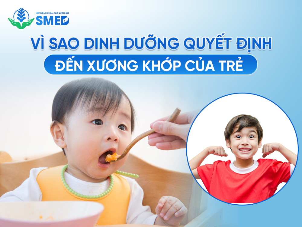 Trẻ em ăn gì để xương chắc khỏe ngay từ nhỏ