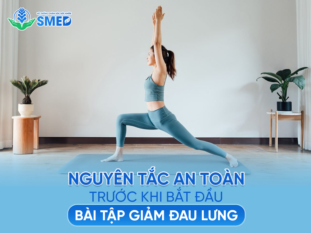 Nguyên tắc an toàn trước khi bắt đầu bài tập giảm đau lưng 