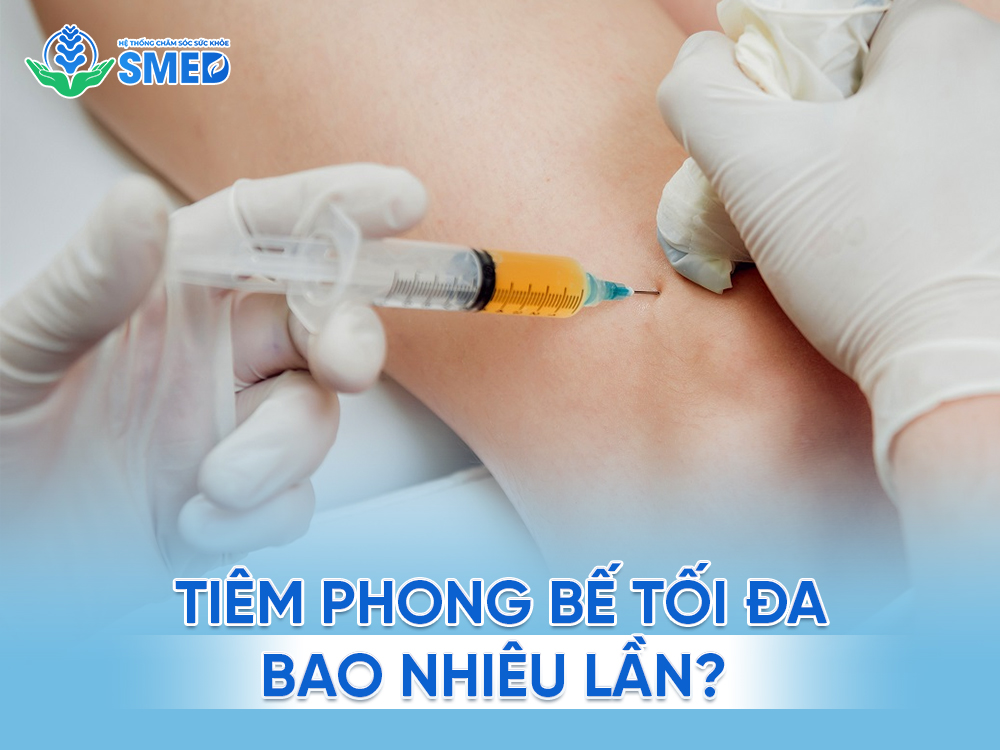 Tiêm phong bế tối đa được bao nhiêu lần 
