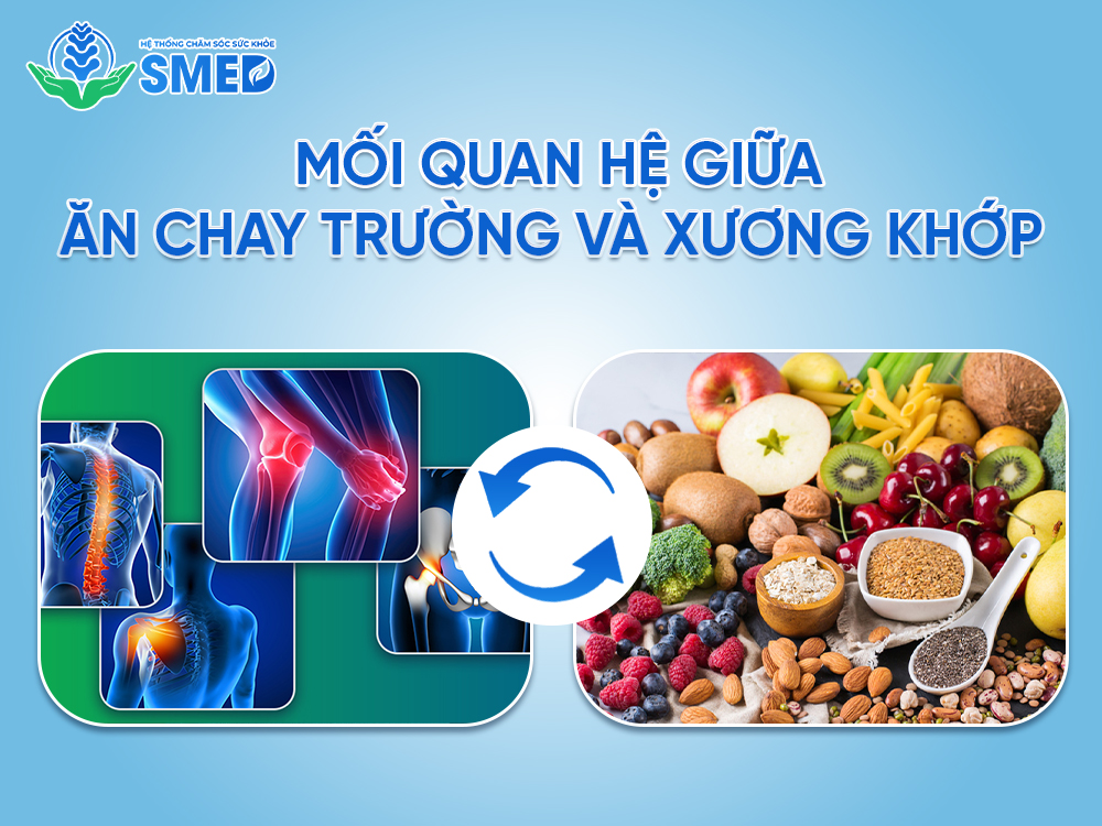 Mối liên hệ giữa ăn chay trường và xương khớp 