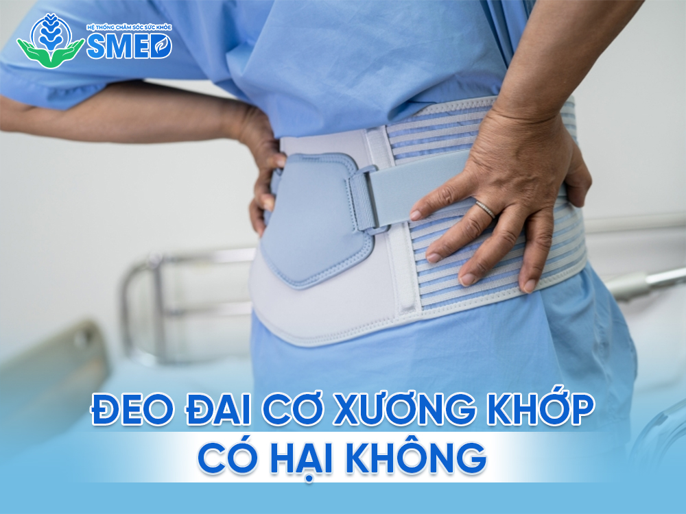 Đeo đai cơ xương khớp có hại đến xương khớp như thế nào