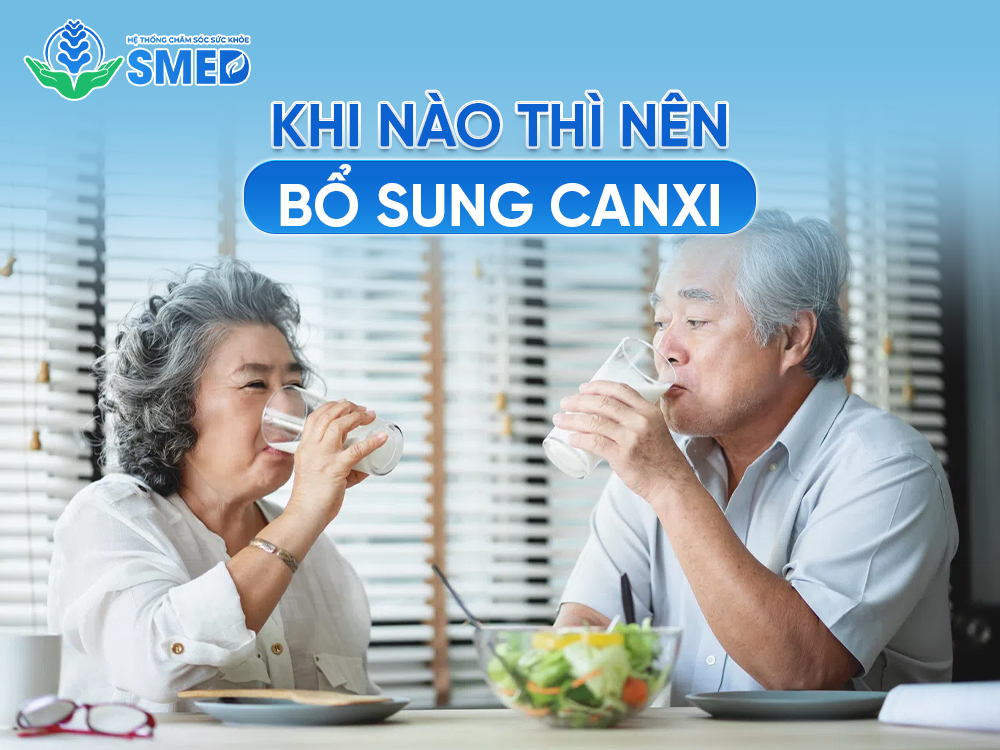 Bắt đầu bổ sung canxi từ lúc nào thì tốt nhất? 