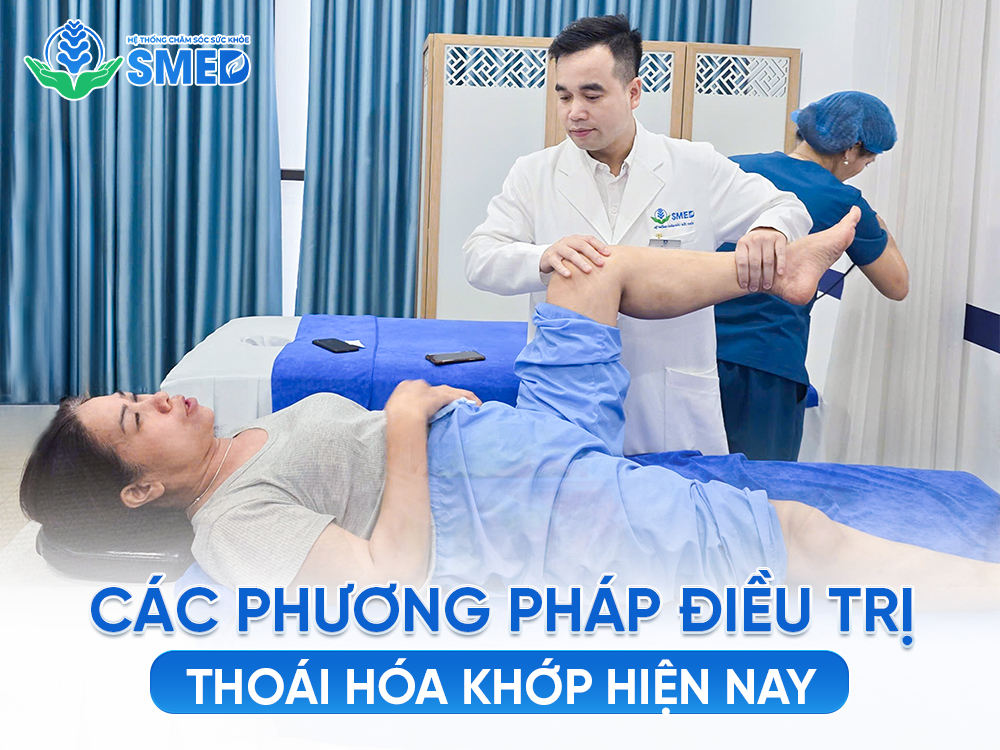 Phương pháp điều trị thoái hóa khớp mới tại SMED 