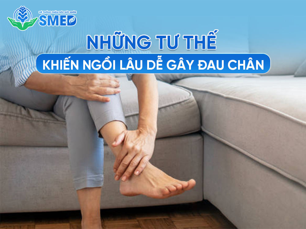 Những tư thế khiến bạn dễ bị tê chân khi ngồi lâu 
